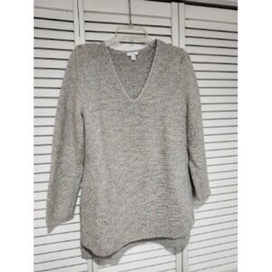 Pure Jill Textured V-Neck Long Sleeve Sweater Women's Size Petite S